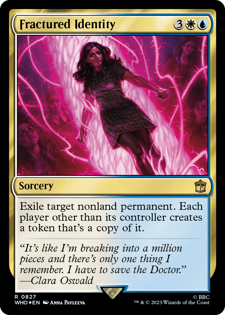 Fractured Identity (Surge Foil) [Doctor Who] | I Want That Stuff Brandon