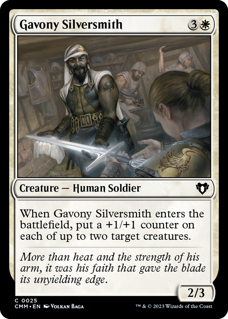 Gavony Silversmith [Commander Masters] | I Want That Stuff Brandon