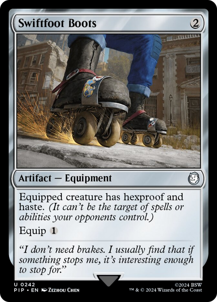 Swiftfoot Boots [Fallout] | I Want That Stuff Brandon