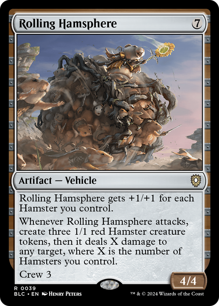 Rolling Hamsphere [Bloomburrow Commander] | I Want That Stuff Brandon