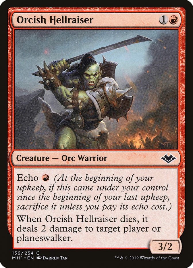 Orcish Hellraiser [Modern Horizons] | I Want That Stuff Brandon