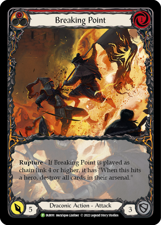 Breaking Point (Extended Art) [FAB091] (Promo)  Rainbow Foil | I Want That Stuff Brandon