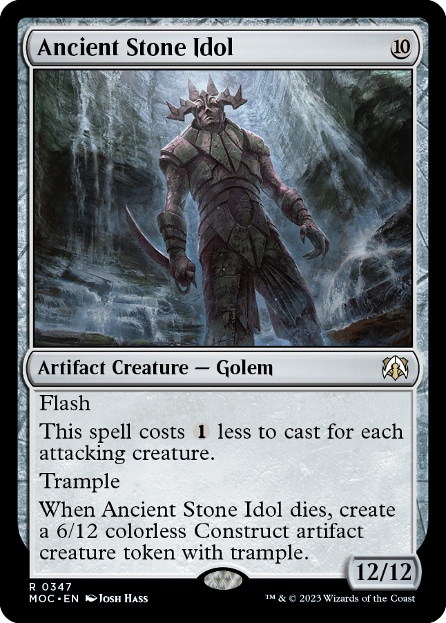 Ancient Stone Idol [March of the Machine Commander] | I Want That Stuff Brandon