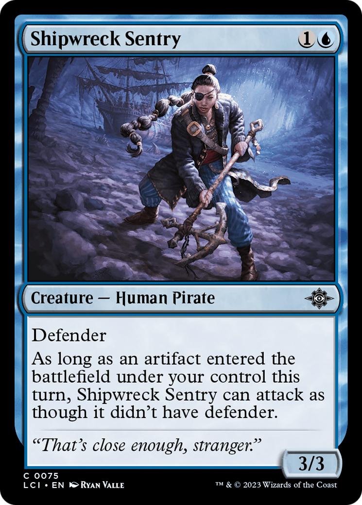 Shipwreck Sentry [The Lost Caverns of Ixalan] | I Want That Stuff Brandon