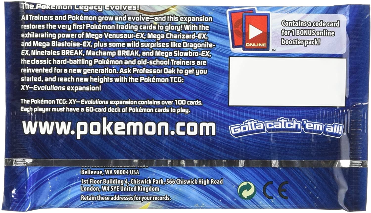 XY: Evolutions - Booster Pack | I Want That Stuff Brandon