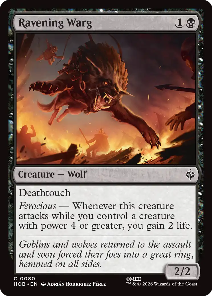 Ravening Warg [The Hobbit] | I Want That Stuff Brandon