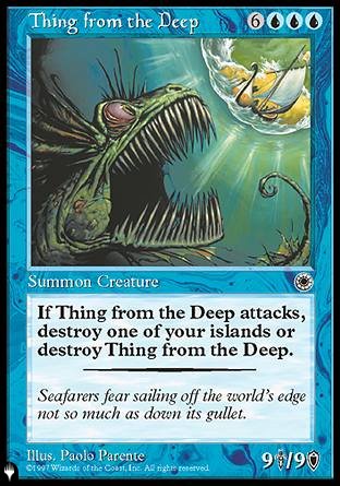 Thing from the Deep [The List] | I Want That Stuff Brandon