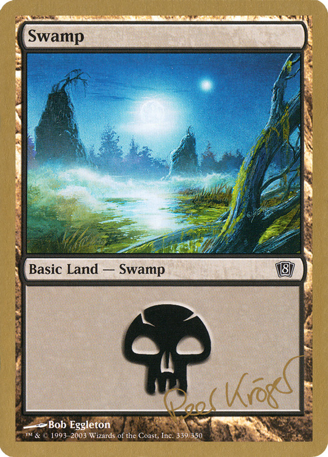 Swamp (pk339) (Peer Kroger) [World Championship Decks 2003] | I Want That Stuff Brandon