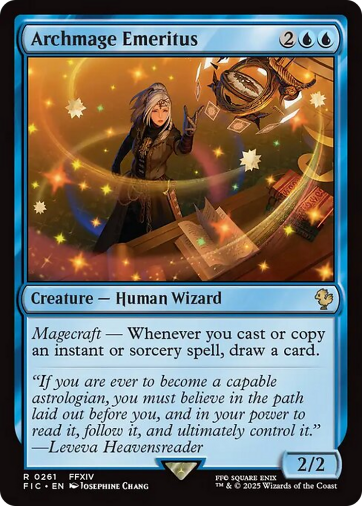 Archmage Emeritus [FINAL FANTASY Commander] | I Want That Stuff Brandon