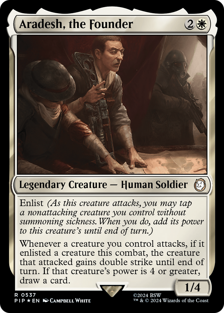 Aradesh, the Founder (Surge Foil) [Fallout] | I Want That Stuff Brandon