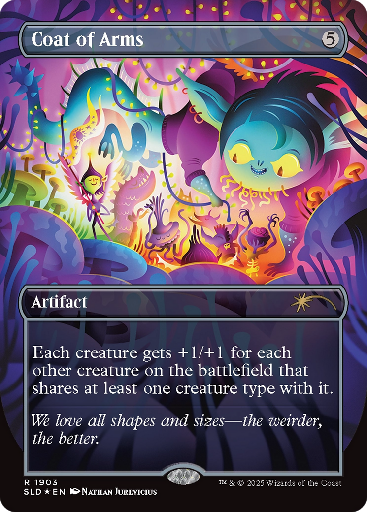 Coat of Arms (Double Rainbow Foil) [Secret Lair Drop Series] | I Want That Stuff Brandon