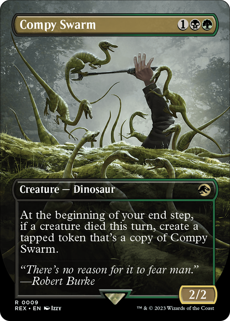 Compy Swarm (Borderless) [Jurassic World Collection] | I Want That Stuff Brandon