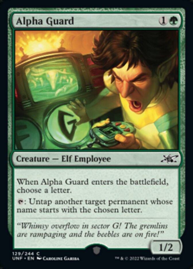 Alpha Guard [Unfinity] | I Want That Stuff Brandon