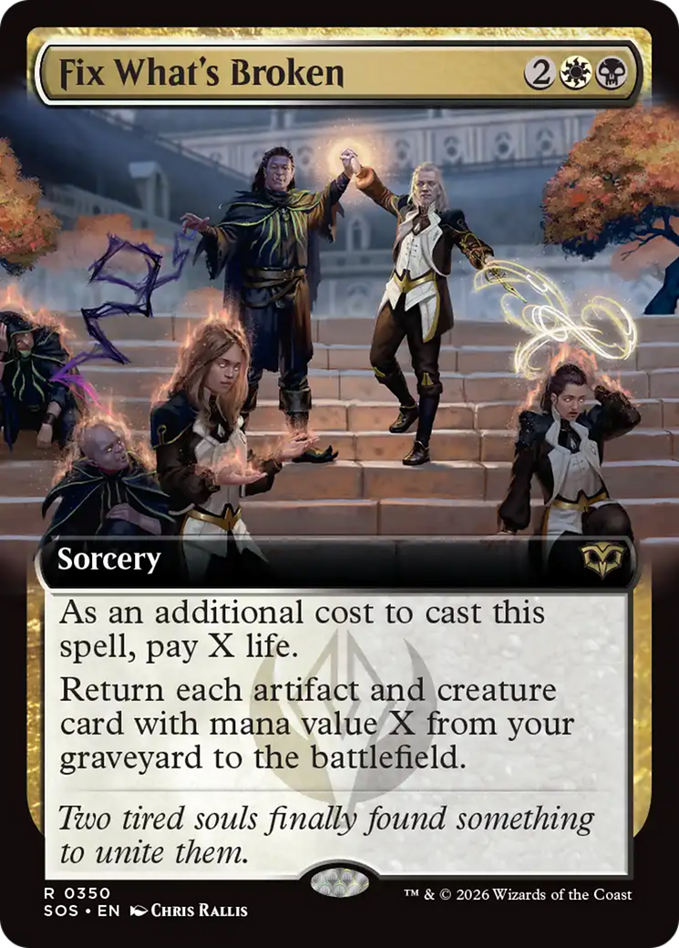 Fix What's Broken (Extended Art) [Secrets of Strixhaven] | I Want That Stuff Brandon