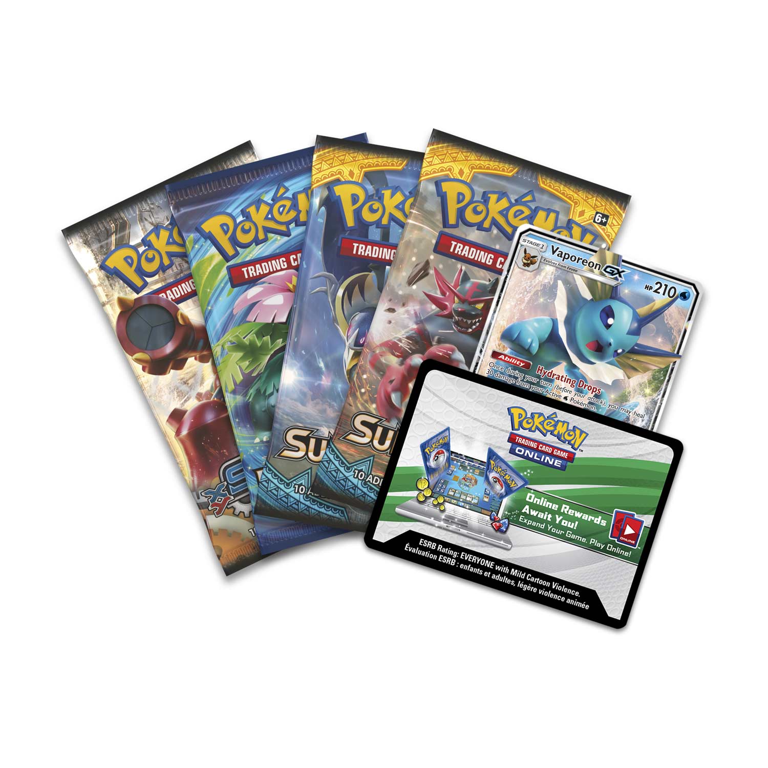 Elemental Power Collector's Tin (Vaporeon GX) | I Want That Stuff Brandon