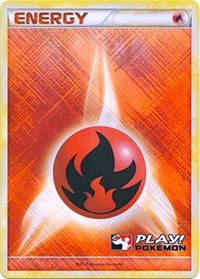 Fire Energy (2010 Play Pokemon Promo) [League & Championship Cards] | I Want That Stuff Brandon