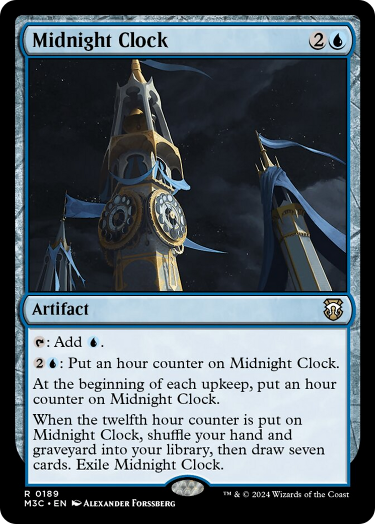 Midnight Clock [Modern Horizons 3 Commander] | I Want That Stuff Brandon