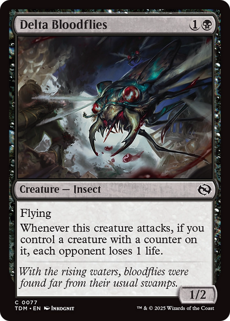 Delta Bloodflies [Tarkir: Dragonstorm] | I Want That Stuff Brandon