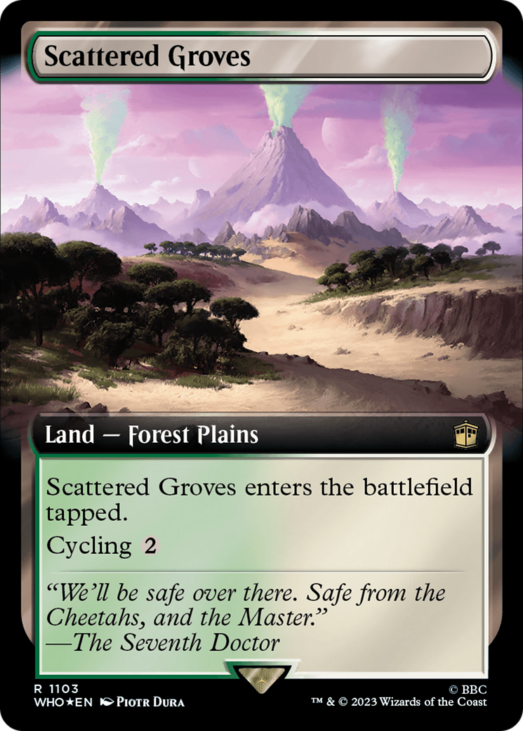 Scattered Groves (Extended Art) (Surge Foil) [Doctor Who] | I Want That Stuff Brandon