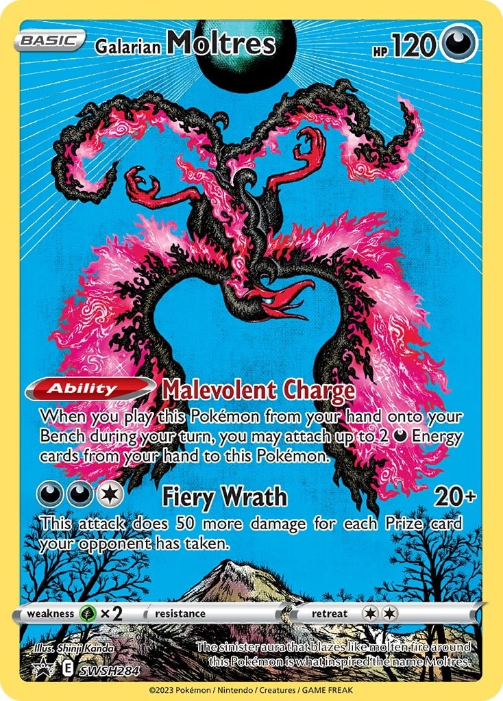 Galarian Moltres (SWSH284) [Sword & Shield: Black Star Promos] | I Want That Stuff Brandon