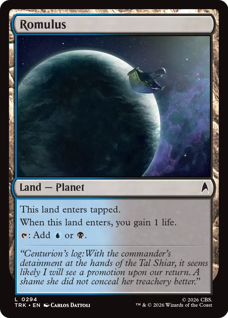 Romulus [Star Trek] | I Want That Stuff Brandon