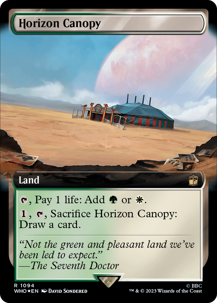 Horizon Canopy (Extended Art) (Surge Foil) [Doctor Who] | I Want That Stuff Brandon