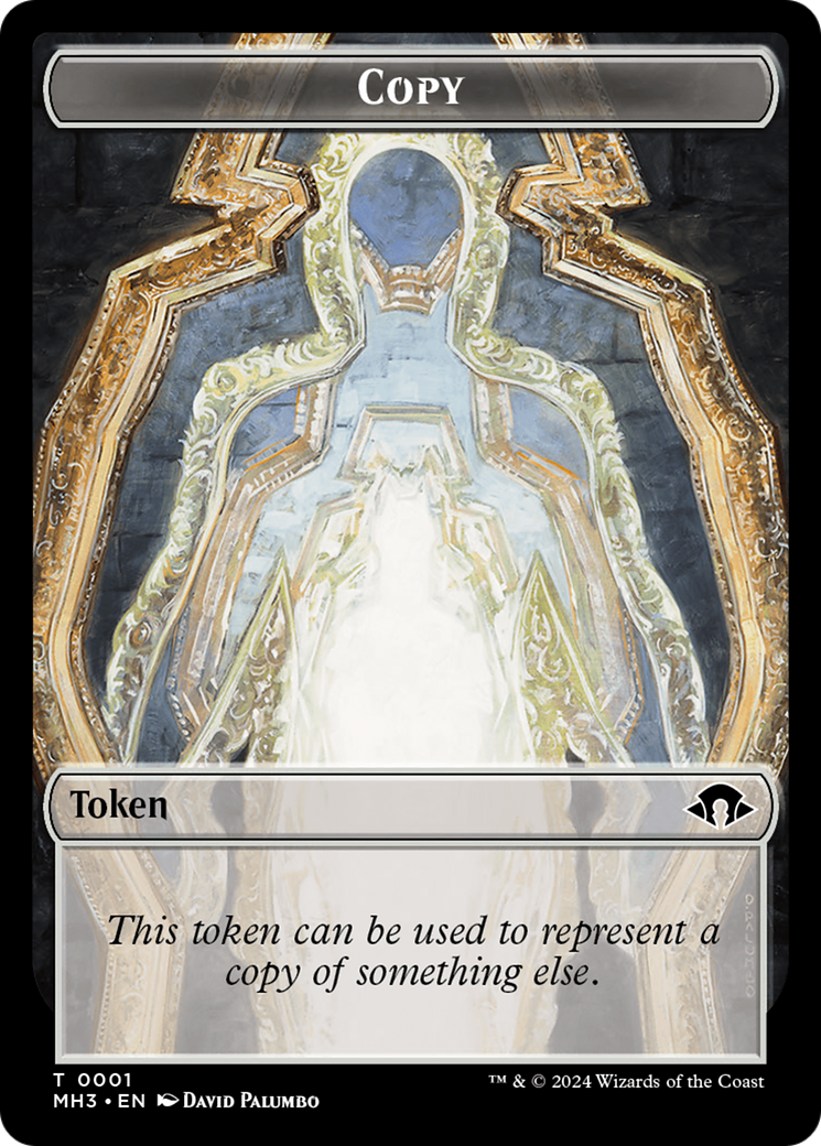 Thopter (Ripple Foil) // Copy Double-Sided Token [Modern Horizons 3 Commander Tokens] | I Want That Stuff Brandon