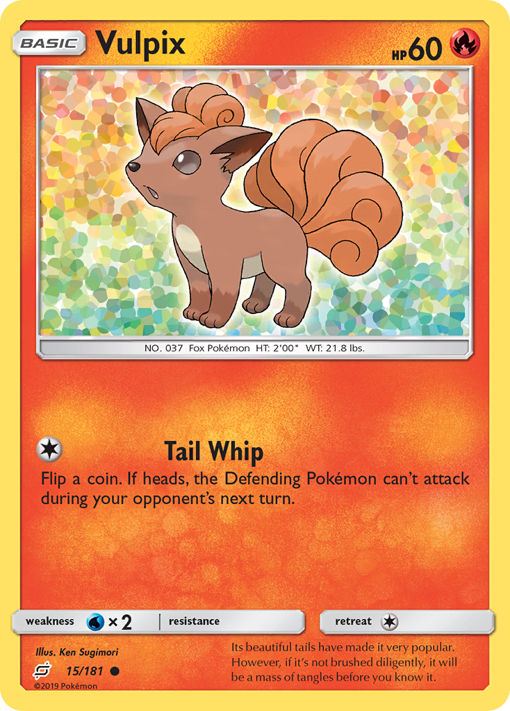 Vulpix (15/181) [Sun & Moon: Team Up] | I Want That Stuff Brandon