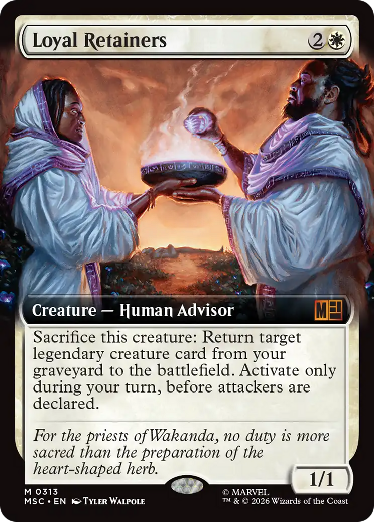 Loyal Retainers (Extended Art) [Marvel Super Heroes Commander] | I Want That Stuff Brandon