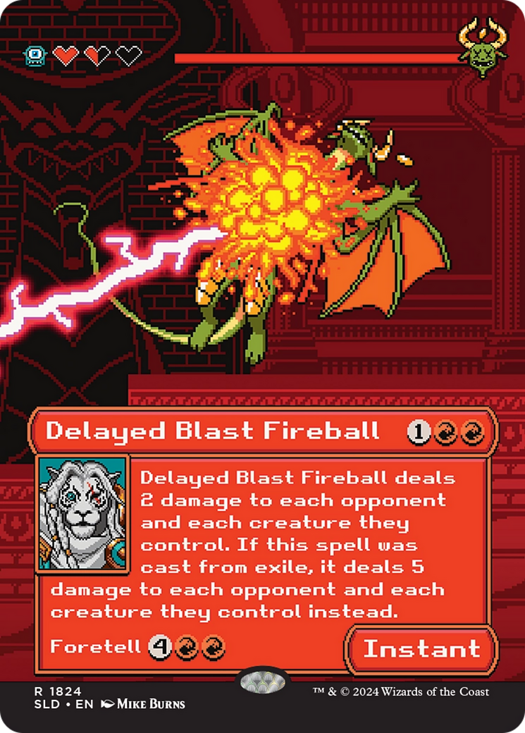 Delayed Blast Fireball (Rainbow Foil) [Secret Lair Drop Series] | I Want That Stuff Brandon