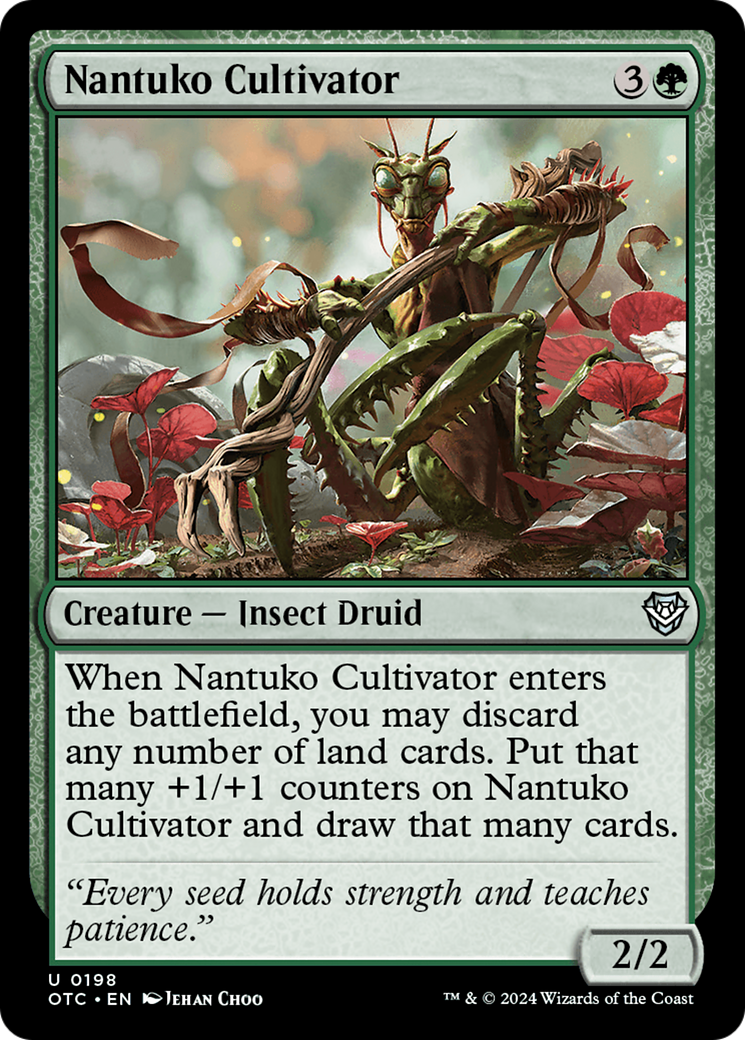 Nantuko Cultivator [Outlaws of Thunder Junction Commander] | I Want That Stuff Brandon