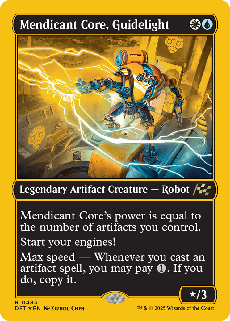 Mendicant Core, Guidelight (First-Place Foil) [Aetherdrift] | I Want That Stuff Brandon