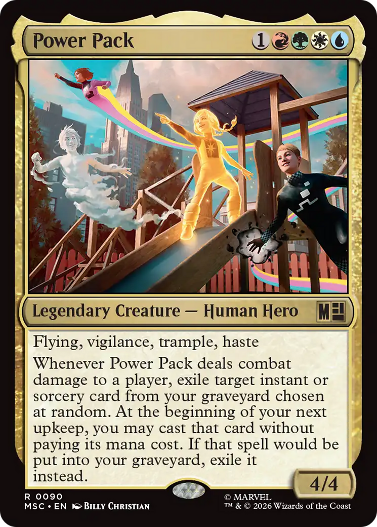 Power Pack (Surge Foil) [Marvel Super Heroes Commander] | I Want That Stuff Brandon