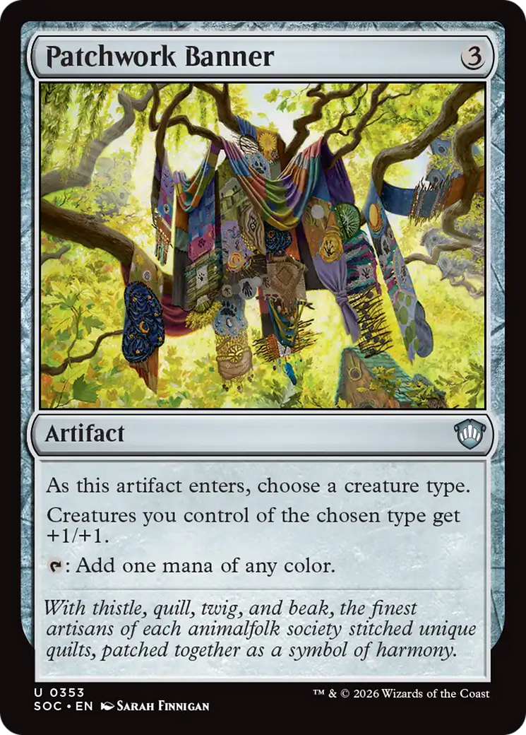 Patchwork Banner [Secrets of Strixhaven Commander] | I Want That Stuff Brandon