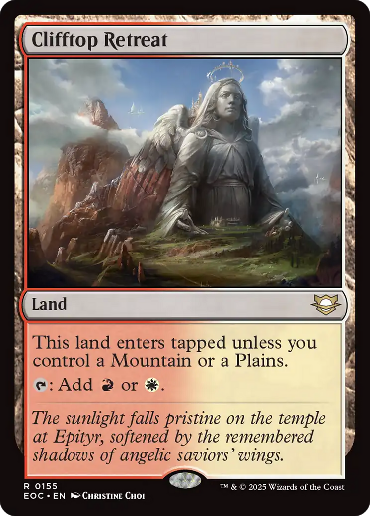 Clifftop Retreat [Edge of Eternities Commander] | I Want That Stuff Brandon