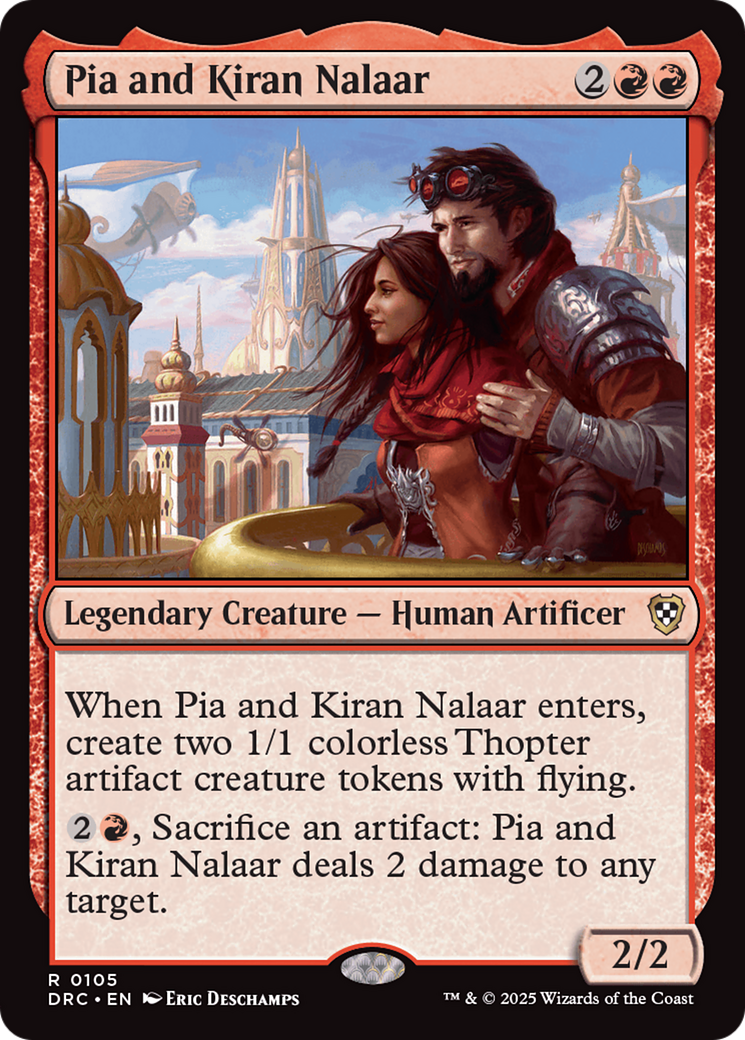 Pia and Kiran Nalaar [Aetherdrift Commander] | I Want That Stuff Brandon