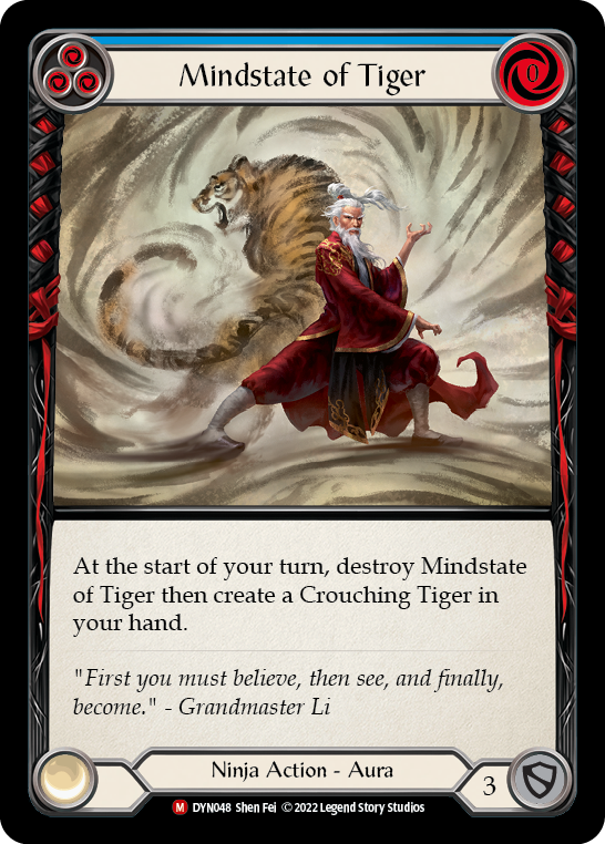 Mindstate of Tiger [DYN048] (Dynasty)  Rainbow Foil | I Want That Stuff Brandon