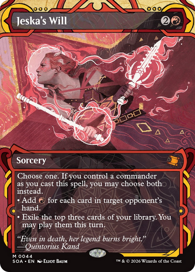 Jeska's Will [Secrets of Strixhaven: Mystical Archive] | I Want That Stuff Brandon