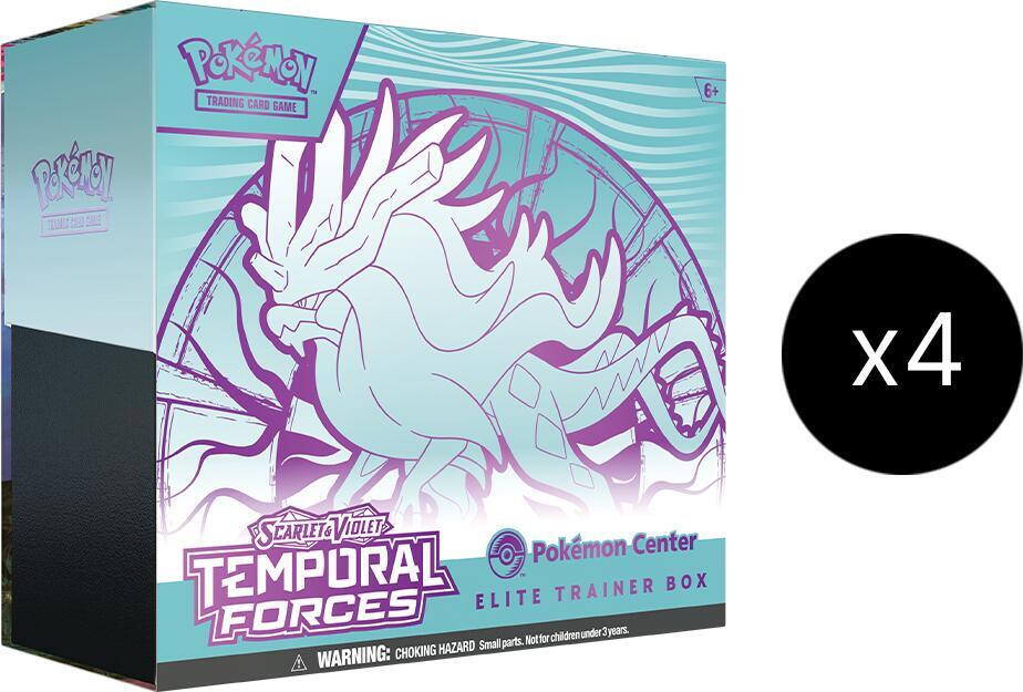 Scarlet & Violet: Temporal Forces - Elite Trainer Box Case (Walking Wake) (Pokemon Center Exclusive) | I Want That Stuff Brandon
