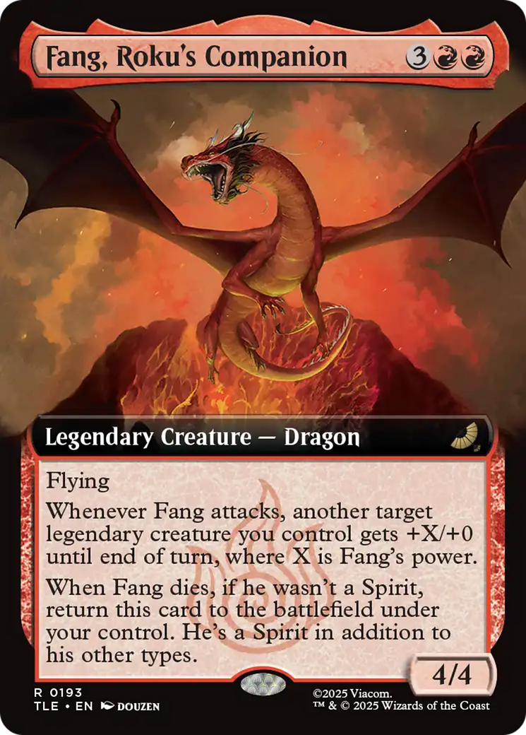 Fang, Roku's Companion (Extended Art) [Avatar: The Last Airbender: Eternal-Legal] | I Want That Stuff Brandon