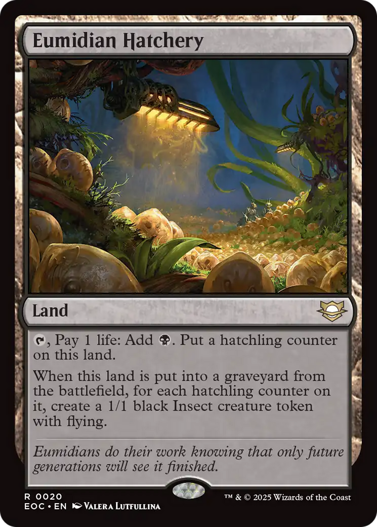 Eumidian Hatchery [Edge of Eternities Commander] | I Want That Stuff Brandon