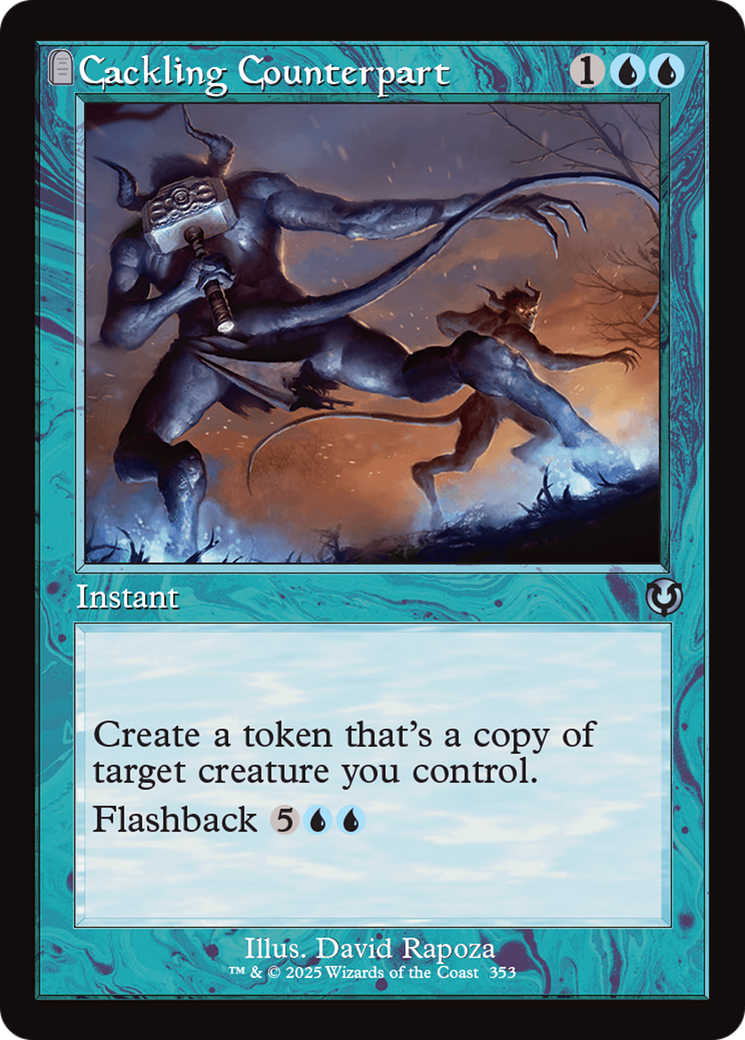 Cackling Counterpart (Retro Frame) [Innistrad Remastered] | I Want That Stuff Brandon