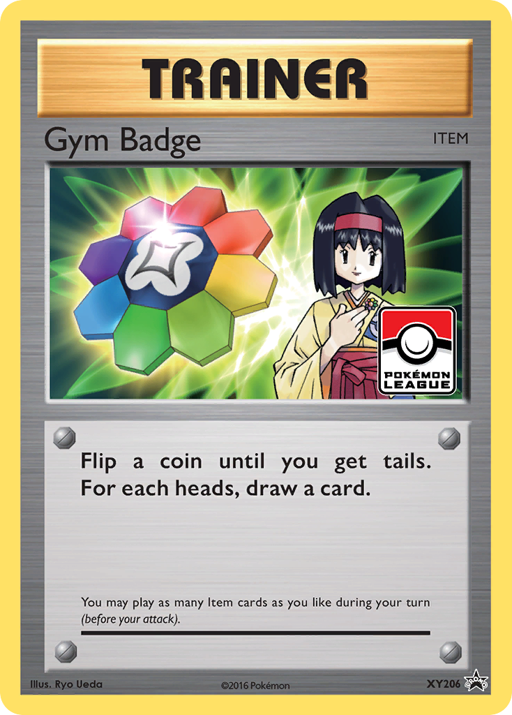 Gym Badge (XY206) (Erika) [XY: Black Star Promos] | I Want That Stuff Brandon