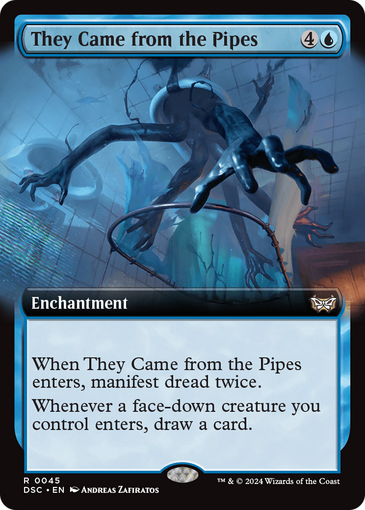 They Came from the Pipes (Extended Art) [Duskmourn: House of Horror Commander] | I Want That Stuff Brandon