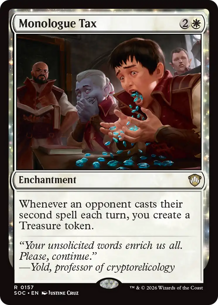 Monologue Tax [Secrets of Strixhaven Commander] | I Want That Stuff Brandon