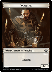 Vampire // Bat Double-Sided Token [The Lost Caverns of Ixalan Tokens] | I Want That Stuff Brandon