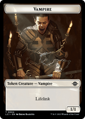 Vampire // Skeleton Pirate Double-Sided Token [The Lost Caverns of Ixalan Tokens] | I Want That Stuff Brandon
