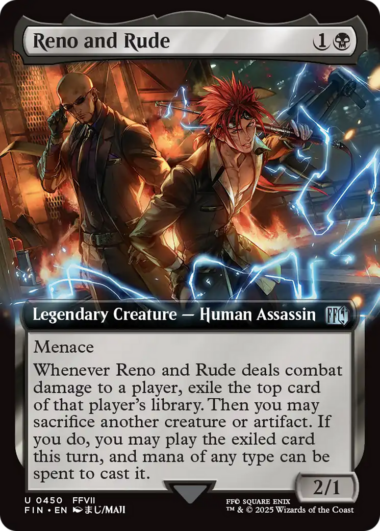 Reno and Rude (Extended Art) [FINAL FANTASY] | I Want That Stuff Brandon