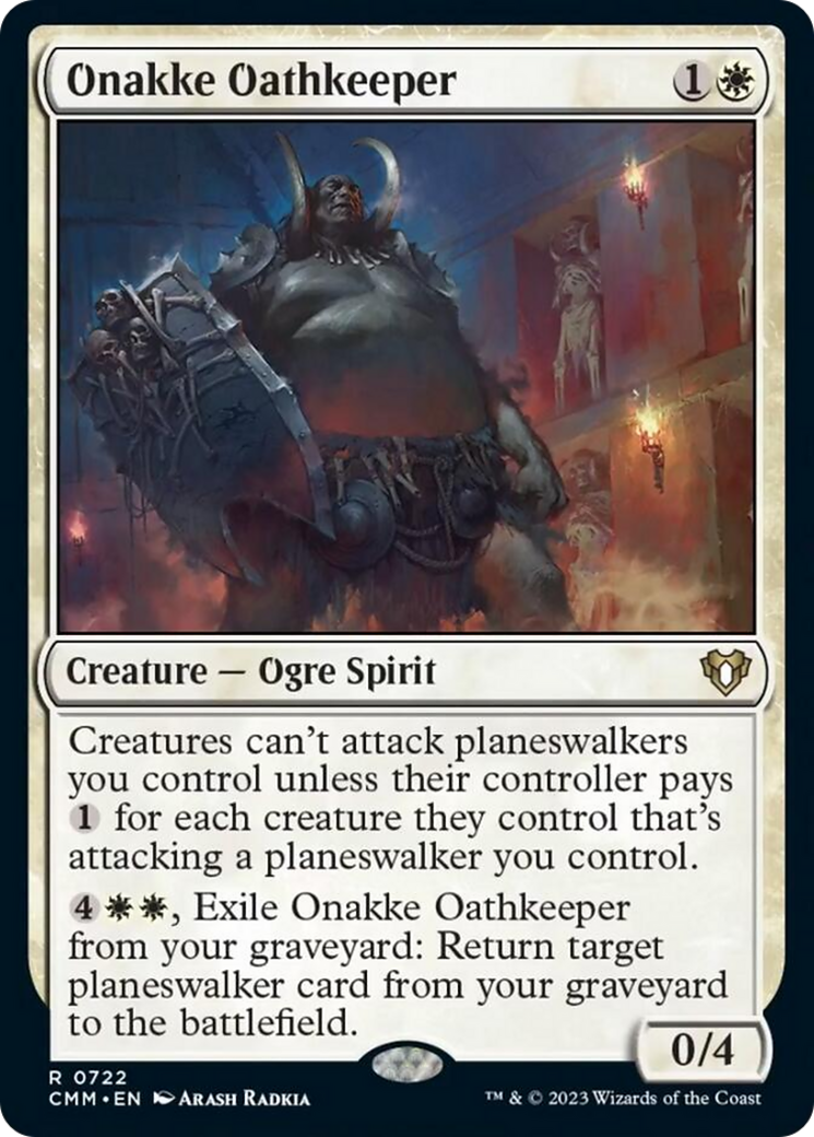 Onakke Oathkeeper [Commander Masters] | I Want That Stuff Brandon