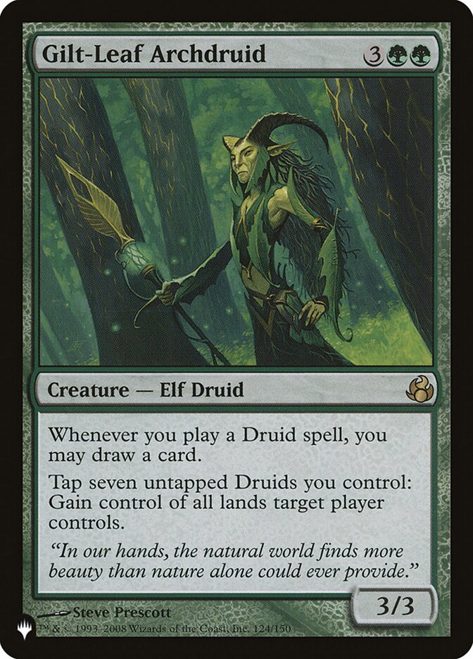 Gilt-Leaf Archdruid [The List] | I Want That Stuff Brandon